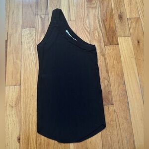 Zara one shoulder knit tank